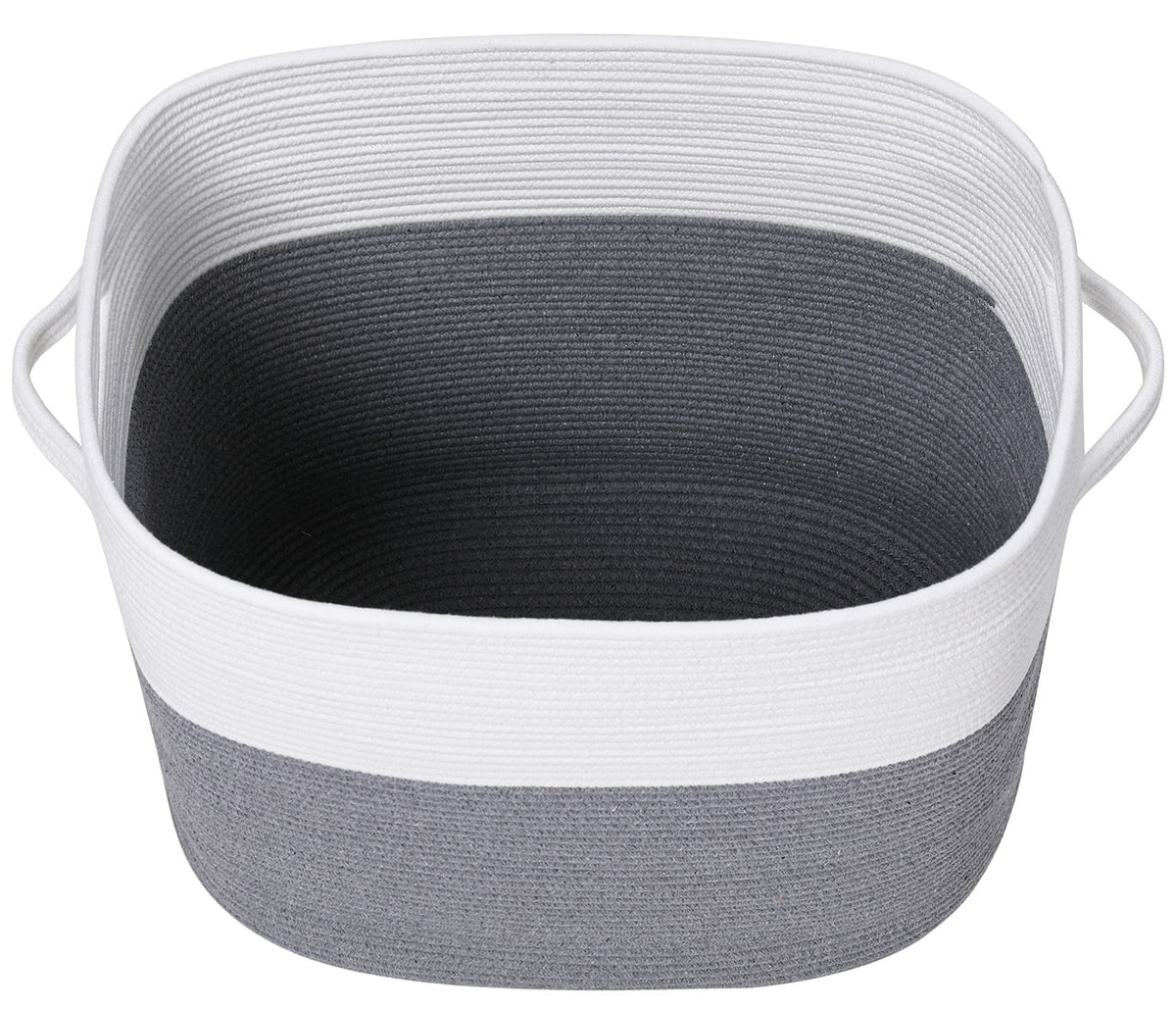 White Y-Weave Storage Basket, Extra Large