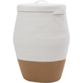White/Camel Bottom