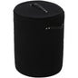 16"x20" Extra Large Cotton Rope Basket with Zipper Lid, Woven Laundry Hamper and Blanket Storage Basket, Round Clothes Bin for Living Room Bedroom, Black
