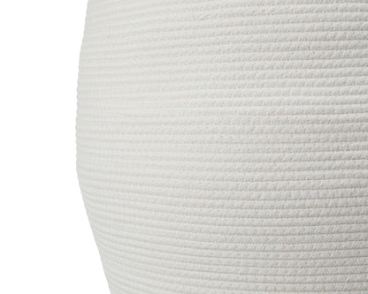 26"x20" Extra Large Tall Woven Laundry Basket with Lid, Cotton Rope Blanket Storage Basket, Freestanding Decorative Bin for Bedroom Living Room, Cream & Camel