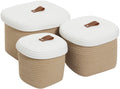 Beige/White Lid