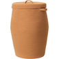 26"x20" Extra Large Tall Woven Laundry Basket with Lid, Cotton Rope Blanket Storage Basket, Freestanding Decorative Bin for Bedroom Living Room, Rust Brown
