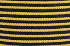 12x18 Inch Bee Basket with Lid, Handcrafted Cotton Rope Animal Storage Bin, Striped Bumble Bee Decor for Kids Bedroom Playroom, Yellow