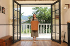 16"x20" Extra Large Cotton Rope Basket with Zipper Lid, Woven Laundry Hamper and Blanket Storage Basket, Round Clothes Bin for Living Room Bedroom, Rust Brown