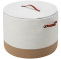 White/Camel Bottom