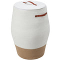 White/Camel Bottom