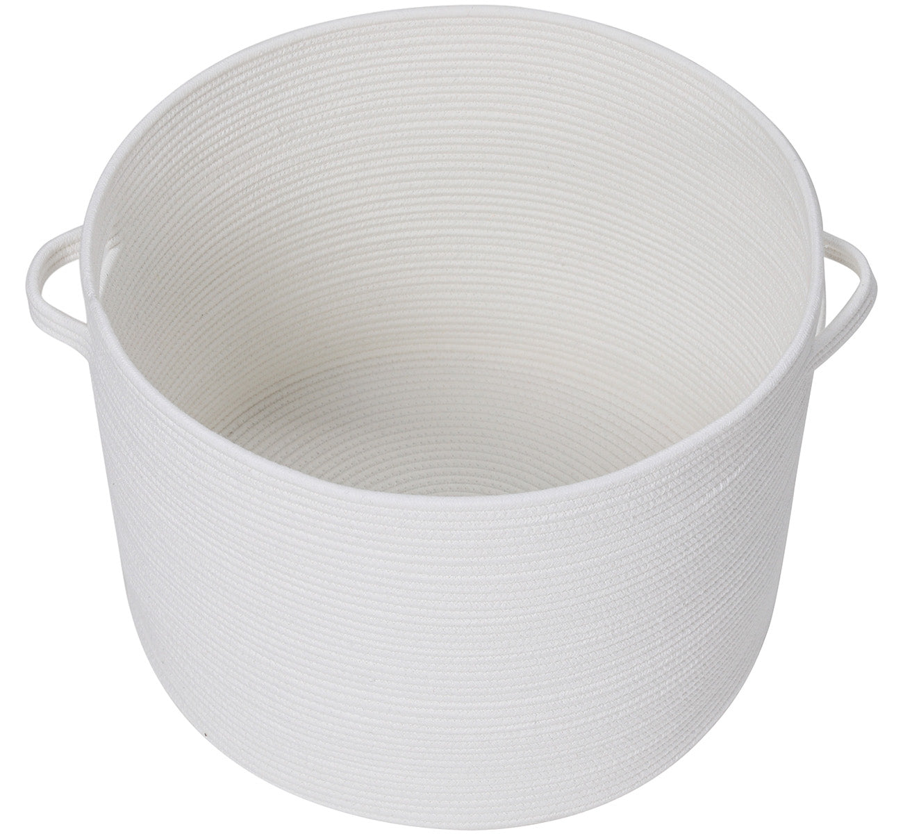 20 x 20 x 15 Extra Large Storage Basket with Lid, Cotton Rope Stora –  Cottonphant