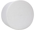 24" x 24" x 17" Mega Size Cotton Rope Storage Basket, All White
