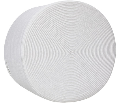 24" x 24" x 17" Mega Size Cotton Rope Storage Basket, All White