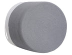 24" x 24" x 17" Mega Size Cotton Rope Storage Basket, Grey