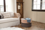 24" x 24" x 17" Mega Size Cotton Rope Storage Basket, Jute